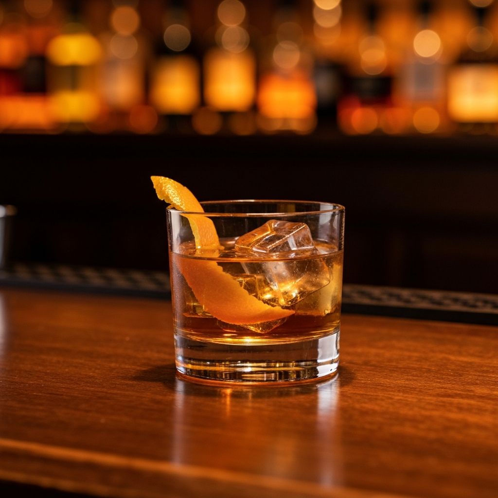Виски коктейль Old Fashioned